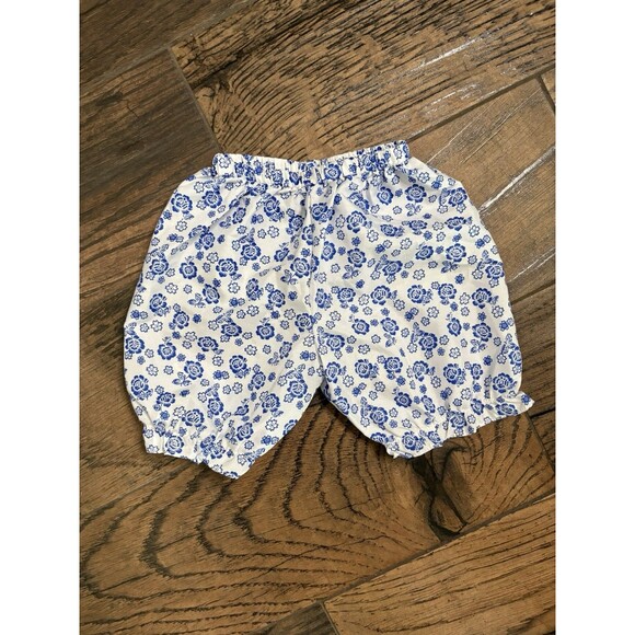 Princess Lib Blue Floral Smocked Dress Bloomer Set Baby Infant Size 9‎ Mos Pink - Picture 7 of 10